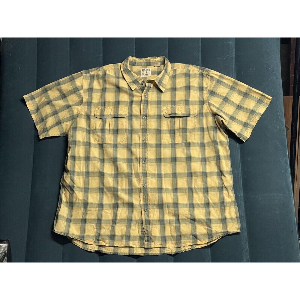 Red Head Brand Plaid shirt Size 3XL        AN1144